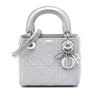 Secondhand Dior Mini Iridescent Lambskin Cannage Lady Dior