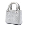 Secondhand Dior Mini Iridescent Lambskin Cannage Lady Dior