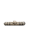 Burberry Smoke Check Coated Canvas Shoulder Bag Secondhand