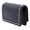 Fendi Studded Leather Karlito Wallet on Chain Secondhand