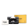 Fendi Studded Leather Karlito Wallet on Chain Secondhand