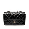 Chanel Mini Rectangular Classic Patent Single Flap Secondhand