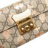 Secondhand Gucci Mini GG Supreme Berry Padlock Satchel
