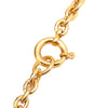 Secondhand Chanel Gold Plated Triple CC Pendant Necklace