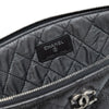 Chanel Large Quilted Iridescent Patent O Case Clutch Secondhand