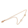 Hermès Rose Gold Plated Mini Maillon Pendant Necklace Secondhand