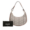 Celine Medium Canvas Logo Ava Shoulder Bag Secondhand