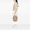 Burberry Haymarket Check Canvas Handbag Secondhand