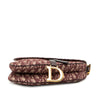 Dior Oblique Canvas Saddle Bag Secondhand