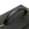 Chanel CC Stitched Calfskin Turnlock Vanity Case Secondhand