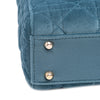 Dior Mini Velvet Cannage Lady Dior Secondhand