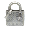 Secondhand Dior Mini Satin Cannage Strass Crystal Embellished Lady Dior