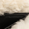 Burberry Small Shearling Trimmed Coated Canvas Lola Crossbody Secondhand