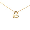 Secondhand Louis Vuitton Gold Plated Collier Fall in Love Pendant Necklace