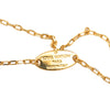 Secondhand Louis Vuitton Gold Plated Collier Fall in Love Pendant Necklace