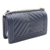 Chanel Old Medium Chevron Caviar Boy Flap Secondhand