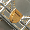Dior Metallic Studded Calfskin Vertical Diorama Secondhand