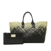 Bottega Veneta Large Lambskin Gradient Intreccio Cabat Tote Secondhand