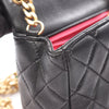 Chanel Mini Square Classic Lambskin Charms Single Flap Secondhand