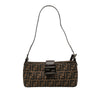 Secondhand Fendi Zucca Canvas Shoulder Bag