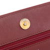 Secondhand Chanel Quilted Aged Calfskin Gabrielle Wallet on Chain