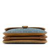 Saint Laurent Le Monogramme Suede Trimmed Denim Crossbody Secondhand