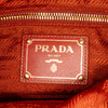 Prada Tessuto Zip Double Buckle Messenger Bag Secondhand