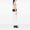Chanel Medium Classic Chevron Calfskin Pleated Double Flap Secondhand
