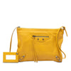 Balenciaga Leather Papier Wristlet Clutch Secondhand