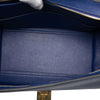 Celine Small Drummed Calfskin and Suede Trapeze Satchel Secondhand