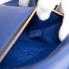 Celine Small Drummed Calfskin and Suede Trapeze Satchel Secondhand