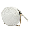 Gucci Mini GG Marmont Matelasse Calfskin Round Crossbody Secondhand