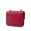 Chanel Mini Quilted Calfskin and Caviar Chain Handle Flap Secondhand