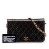 Chanel CC Quilted Lambskin Full Single Flap Secondhand