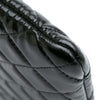 Chanel Large Quilted Patent O Case Clutch Secondhand