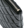 Chanel Large Quilted Patent O Case Clutch Secondhand