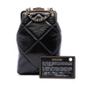 Chanel Small CC Quilted Lambskin Kisslock Frame Clutch Secondhand