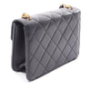 Chanel Quilted Lambskin Crystal Geometric CC Frame Flap Secondhand