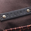 Celine Macadam Canvas and Croc-embossed Leather Tote Secondhand