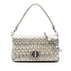 Miu Miu Matelasse Nappa Crystal Chain Satchel Secondhand