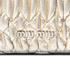 Miu Miu Matelasse Nappa Crystal Chain Satchel Secondhand