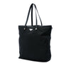 Prada Saffiano Trimmed Tessuto Fashion Doll Tote Secondhand