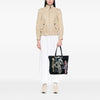 Prada Saffiano Trimmed Tessuto Fashion Doll Tote Secondhand