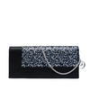 Dior Satin Sequin Clutch with Chain Secondhand