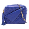 Chanel CC Quilted Lambskin Tassel Camera Bag Secondhand