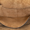 Secondhand LOEWE Small Raffia and Calfskin Gate Crossbody