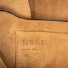 Secondhand LOEWE Small Raffia and Calfskin Gate Crossbody