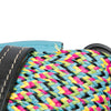 Secondhand LOEWE Small Raffia and Calfskin Gate Crossbody