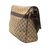 Gucci GG Canvas Flap Messenger Bag Secondhand