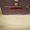 Valentino Small Grained Calfskin Rockstud Trapeze Satchel Secondhand
